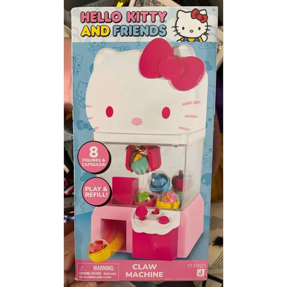 Rare Vintage Sanrio Hello Kitty & Friends Claw Machine Playset